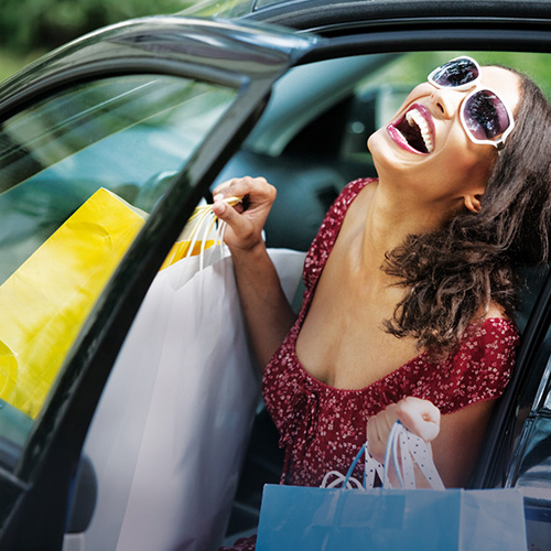 Luxury carrier bags