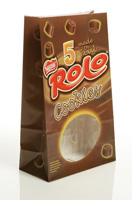 Block bottom SOS Paper Bags with Window 