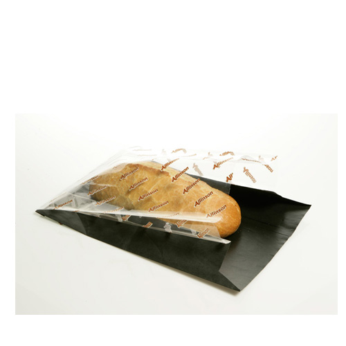 Wicketed Paper Bags and Strip Window bags for Bread and Baguattes 
