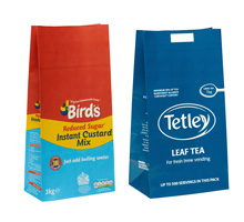 Heat Sealed Laminated Block Bottom Paper Bags