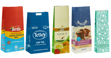 Heat Sealed Laminated Block Bottom Paper Bags