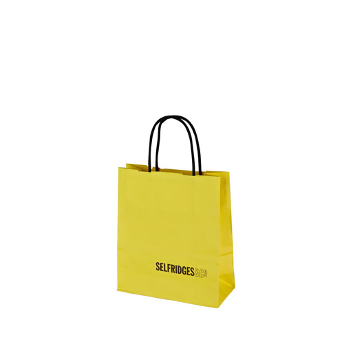 Cotton Handle Paper Carrier Bags 